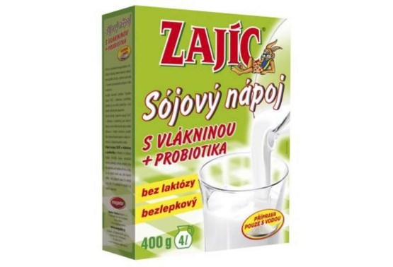 Zajíc Sojový nápoj s příchutí smetany