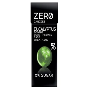 ZERO Candies Eucalyptus – bonbony bez cukru
