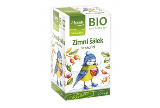 Zimní šálek se skořicí BIO 20 sáčků